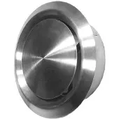 Airace RVS Design ventilatieventiel Ø200mm geborsteld RVS