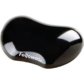 Fellowes ergonomische polssteun Crystals gel - zwart
