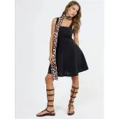 Hiccups for Kids Elegante Mini-jurk met Vierkante Kraag