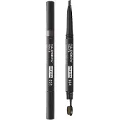 Pupa Milano - Pupa Full Eyebrow Pencil 0.20 g 004 Extra Dark Wenkbrauw Make-Up Oogpotlood 0.2 g