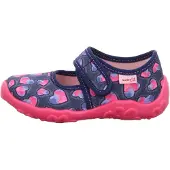 Superfit Huisschoenen 'Bonny' blauw / navy / fuchsia