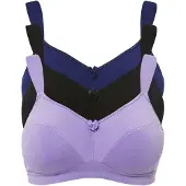 Bonprix BH navy / lichtlila / zwart