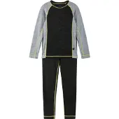 Reima Sport onderkleding 'Taitoa' geel / grijs gemêleerd / zwart gemêleerd