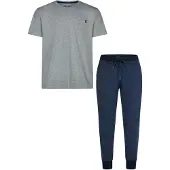 Phil&Co. Pyjama lang 'Essential' grey denim
