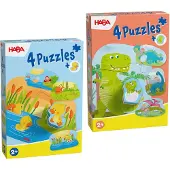 Haba Steckpuzzle Puzzle-Set mit Holzfiguren