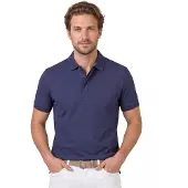 Lacoste Poloshirt korte mouw blauw regular fit