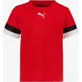 Puma Functioneel shirt 'TeamRise' rood / zwart / wit