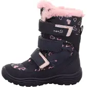 Superfit Snowboots 'Crystal' blauw / rosa