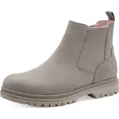 Tamaris Chelsea boots lichtgrijs