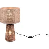 TRIO LED Tafellamp E27 | Straw | Rond | Bruin | IP20 | Lighting