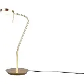 TRIO Tafellamp Monza 57cm goud