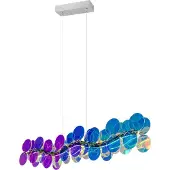 TRIO Hanglamp Pulse gekleurd