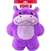 Kong snuzzles hippo nijlpaard paars - 24,5x10x28 cm