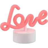 RL LIVE YOUR LIGHT REALITY AMOR - Tafellamp - Wit - incl. 1x SMD 1 W - USB-aansluiting - Geschikt voor accuvoeding