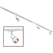 SLV 143191 Montagerailset (compleet) GU10 12,9 W LED (monochroom) Wit