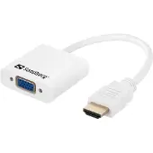 Sandberg HDMI-naar-VGA-converter met audio