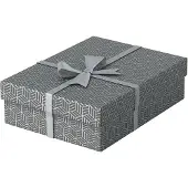 Esselte Home Opberg- en Geschenkdoos 628285 Middelgroot Flat 100% Gerecycled Karton Grijs 265 x 360 x 100 mm 3 Stuks