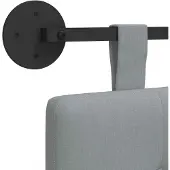 vidaXL Hangend hoofdbord Stof