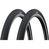 Schwalbe 55-584 Motion SUPER MOTO-X, met stalen karkas, E-50, Addix Green, zwart-reflecterend