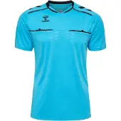 Hummel Functioneel shirt neonblauw / zwart