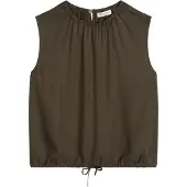 Marc O'Polo Blouse donkerbruin