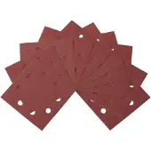 DeWalt schuurpapier 115x115mm 120 Grit (10 Stuks)