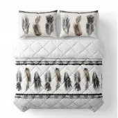 Sleeptime Lazy dekbed zonder overtrek Feathers 3 incl. kussensloop - 240x200