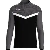 Jako Iconic Trainingstrui 1/4-Zip Zwart