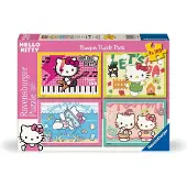 Ravensburger Top1Toys Puzzel Hello Kitty 4 in 1 100 stukjes