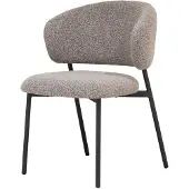 Giga Meubel Eetkamerstoel Feya Taupe/Zwart
