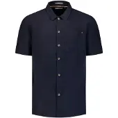 No-excess Short Seeve Overhemd inen Bend Navy | Donkerblauw | Maat L