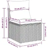 vidaXL 7-delige Schapentondeuseset 550W