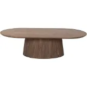 Giga Meubel Salontafel Salvador Walnoot Ovaal 120cm