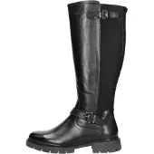 Tamaris Boots 'Lange Laarzen' zwart