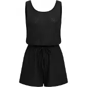 CUPSHE Simple Joy Zwarte Romper