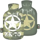 Arditex warmtekruik jongens Army 2 liter polyester groen