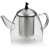 kela Theepot Aurora met Filter Transparant 1,3L