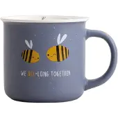 Homla ANNBEE Navy Blue mok, 350 ml