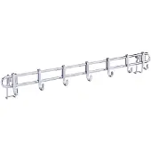 Wenko keukenorganizer 60 x 6,5 cm staal chroom