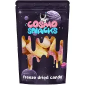 COSMO SNACKS gevriesdroogde zure wormen (gummiesnoepjes), 52 g