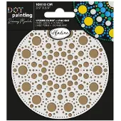 Aladine creatieve stipkunst set Mandala schilderen 10 cm duurzaam MDF.