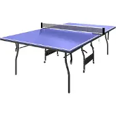 SPORTNOW Ping Pong Tafel-MDF, staal-274L x 152,5B x 76H cm-Blauw