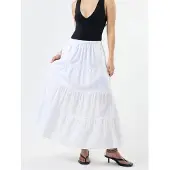 Busem Geweven Maxi Rok