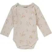 Noppies romper beige Jongens/Meisjes Stretchkatoen Ronde hals All over print - 50