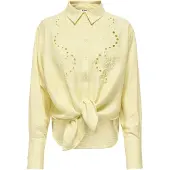 ONLY ONLBIRONA LINO L/S TIE SHIRT WVN SUD