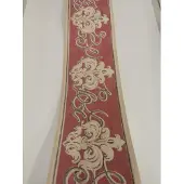 Noordwand Behangrand rood goud voelbaar relief