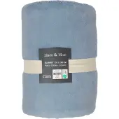 Mars & More Milky plaid ijs blauw 130x200cm