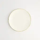 Tokyo Design Studio - Nippon White Gold Rim Cake Plate 15cm Star