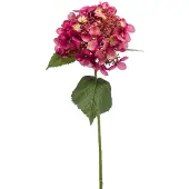 Emerald - Kunstbloem Hortensia 50cm fuchsia - Kunstplant voor binnen
