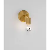 Lyora Minimalistische wandlamp Royal goud